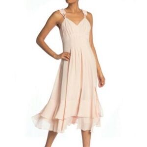 Nanette Lepore Blush High Low Dress
